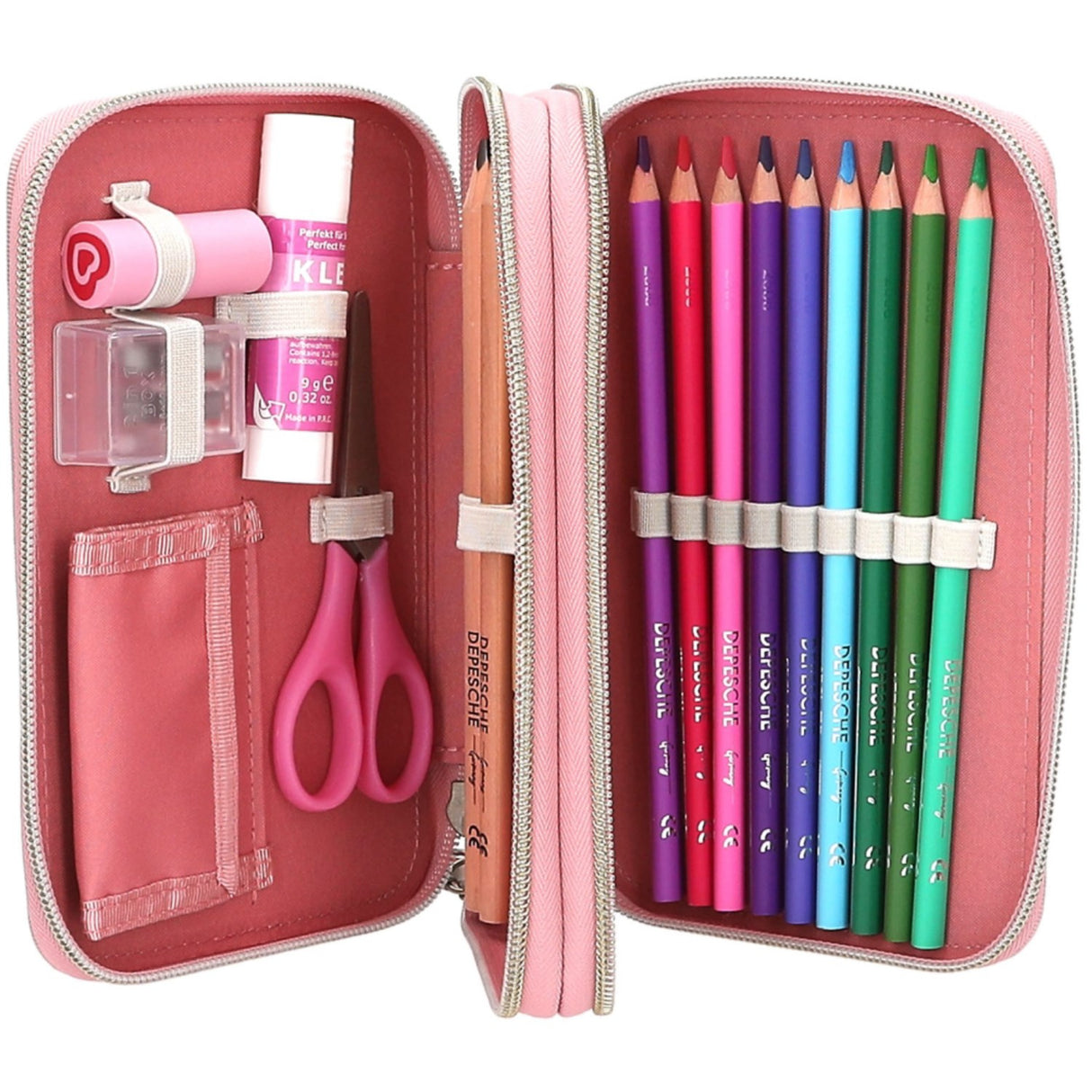 TOPModel Heart To Heart Dobbel Pencil Case