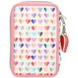 TOPModel Heart To Heart Dobbel Pencil Case