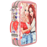 TOPModel Heart To Heart Dobbel Pencil Case