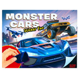 Dino World + Action Monster Cars Klistremerke Fun