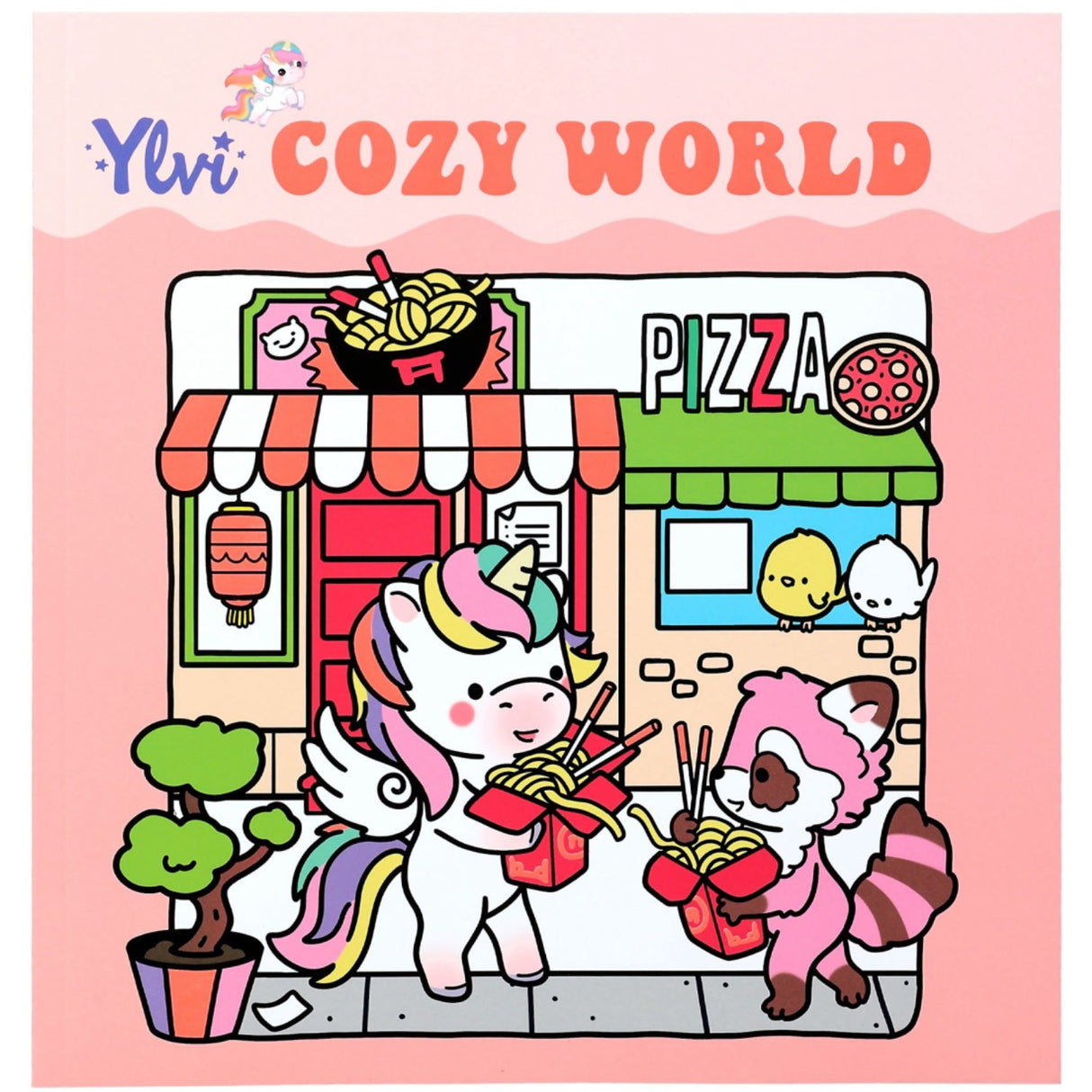 Ylvi COZY World Colouring Bok