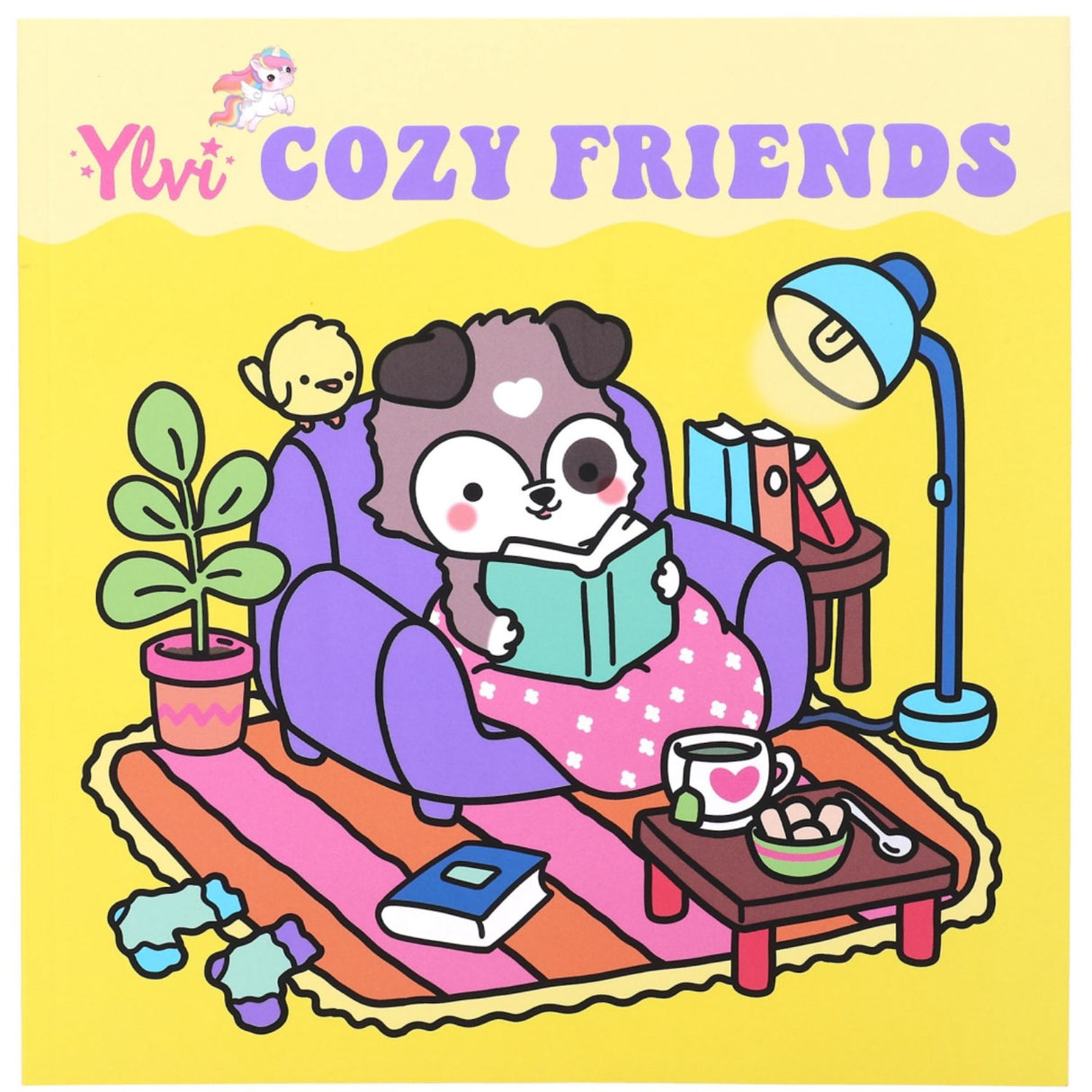 Ylvi COZY Friends Colouring Bok
