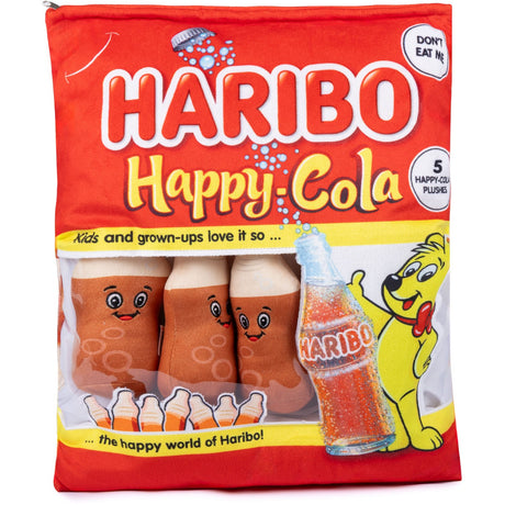 Haribo Plys Snack Veske Cola Bottles