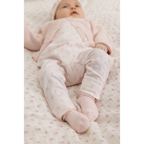 MarMar Rosa Newborn Strømper Scallop 2-pack Strømper