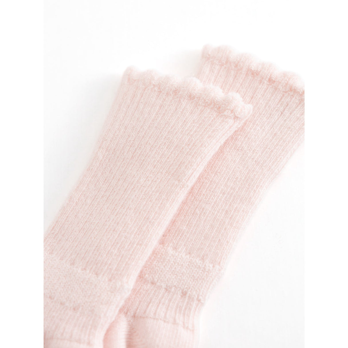 MarMar Rosa Newborn Strømper Scallop 2-pack Strømper