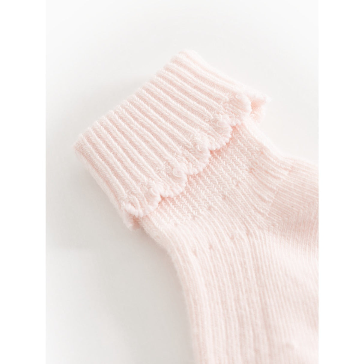 MarMar Rosa Newborn Strømper Scallop 2-pack Strømper