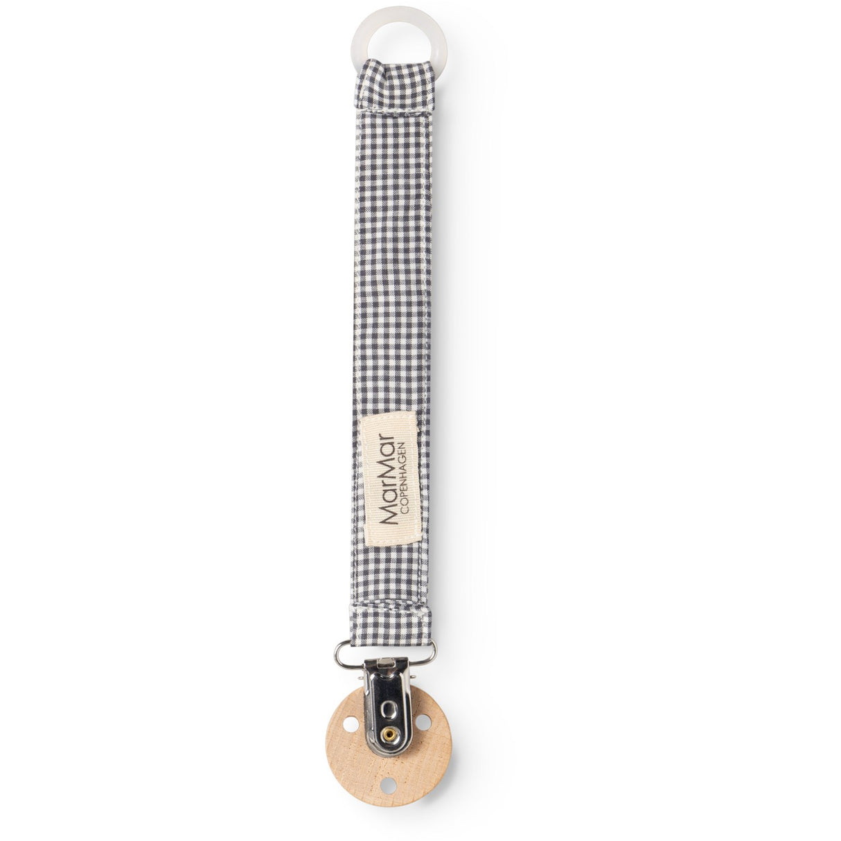 MarMar Crispy Poplin Acc Blue Check Alo Smokk Clip