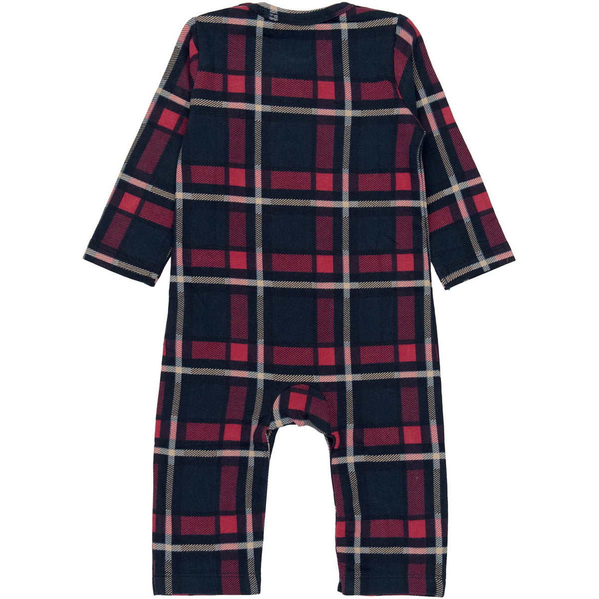THE NEW Siblings Navy Blazer Check Tnsbholiday Tartan L_S Buksedrakt