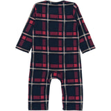 THE NEW Siblings Navy Blazer Check Tnsbholiday Tartan L_S Buksedrakt