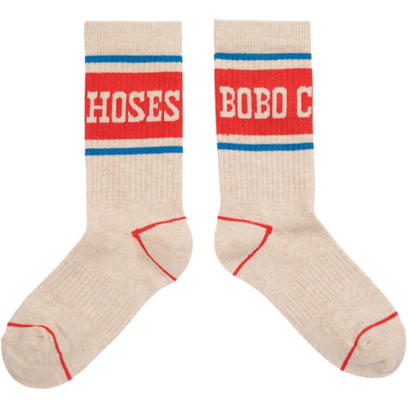 Bobo Choses Beige Bobo Choses Pop Long Strømper