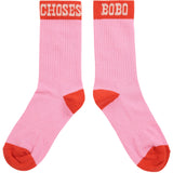 Bobo Choses Fuchsia Bobo Choses Pop Long Strømper