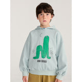 Bobo Choses Light Blue Long Puff Hettegenser