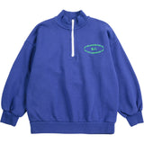 Bobo Choses Navy Blue Mystery Bc Half Zipped Collegegenser