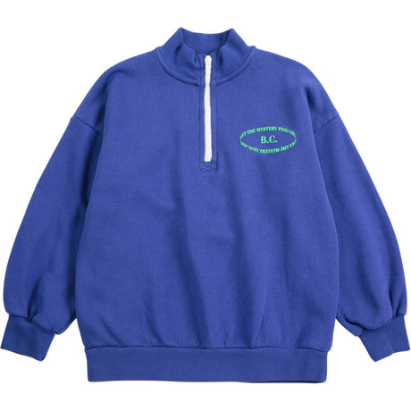 Bobo Choses Navy Blue Mystery Bc Half Zipped Collegegenser