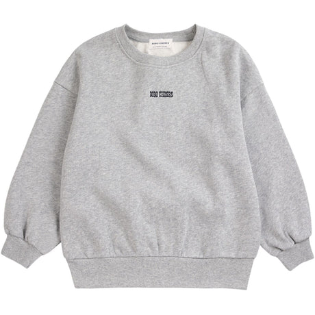 Bobo Choses Light Heather Grey Mush Monster Duo Collegegenser