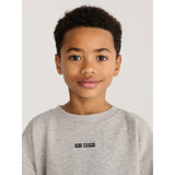 Bobo Choses Light Heather Grey Mush Monster Duo Collegegenser