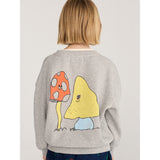 Bobo Choses Light Heather Grey Mush Monster Duo Collegegenser