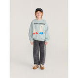Bobo Choses Light Blue Booty Ghosts Collegegenser