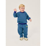 Bobo Choses Blue Booo Bo Choses Tag Stripes Jogging Bukser