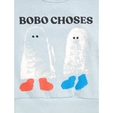 Bobo Choses Light Blue Booty Ghosts Collegegenser