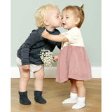 GObabyGO Bamboo Sokker Antislip Offwhite