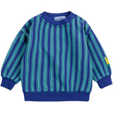 Bobo Choses Blue Booo Bo Choses Tag Stripes Collegegenser