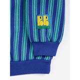 Bobo Choses Blue Booo Bo Choses Tag Stripes Collegegenser