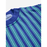 Bobo Choses Blue Booo Bo Choses Tag Stripes Collegegenser