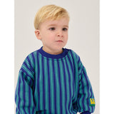 Bobo Choses Blue Booo Bo Choses Tag Stripes Collegegenser