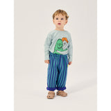 Bobo Choses Light Blue Hug Hairy Monster T-Shirt