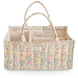 Mushie Pastel Blooms Mushie Diaper Caddy - Pastel Blooms