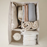 Mushie Ivory Mushie Diaper Caddy - Ivory