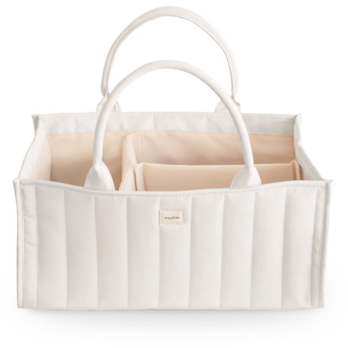 Mushie Ivory Mushie Diaper Caddy - Ivory