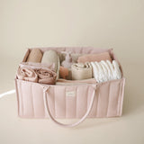 Mushie Blush Mushie Diaper Caddy - Blush