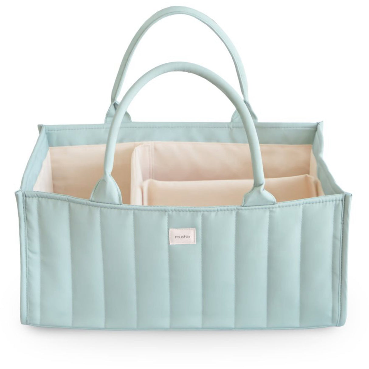 Mushie Roman Green Mushie Diaper Caddy - Roman Green