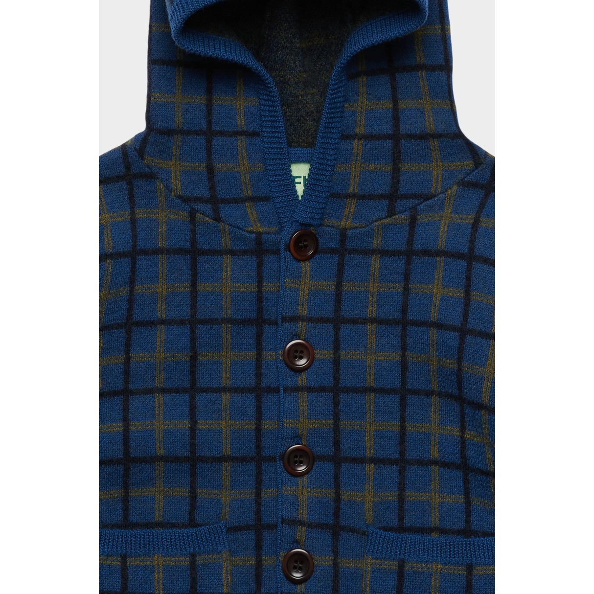 FUB Deep Indigo Baby Felted Jakke