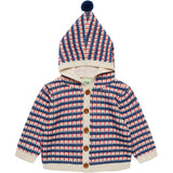 FUB Ercu/Deep Indigo/Classic Red Baby Multi Cardigan