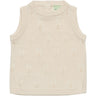 FUB Ecru Baby Leaf Vest