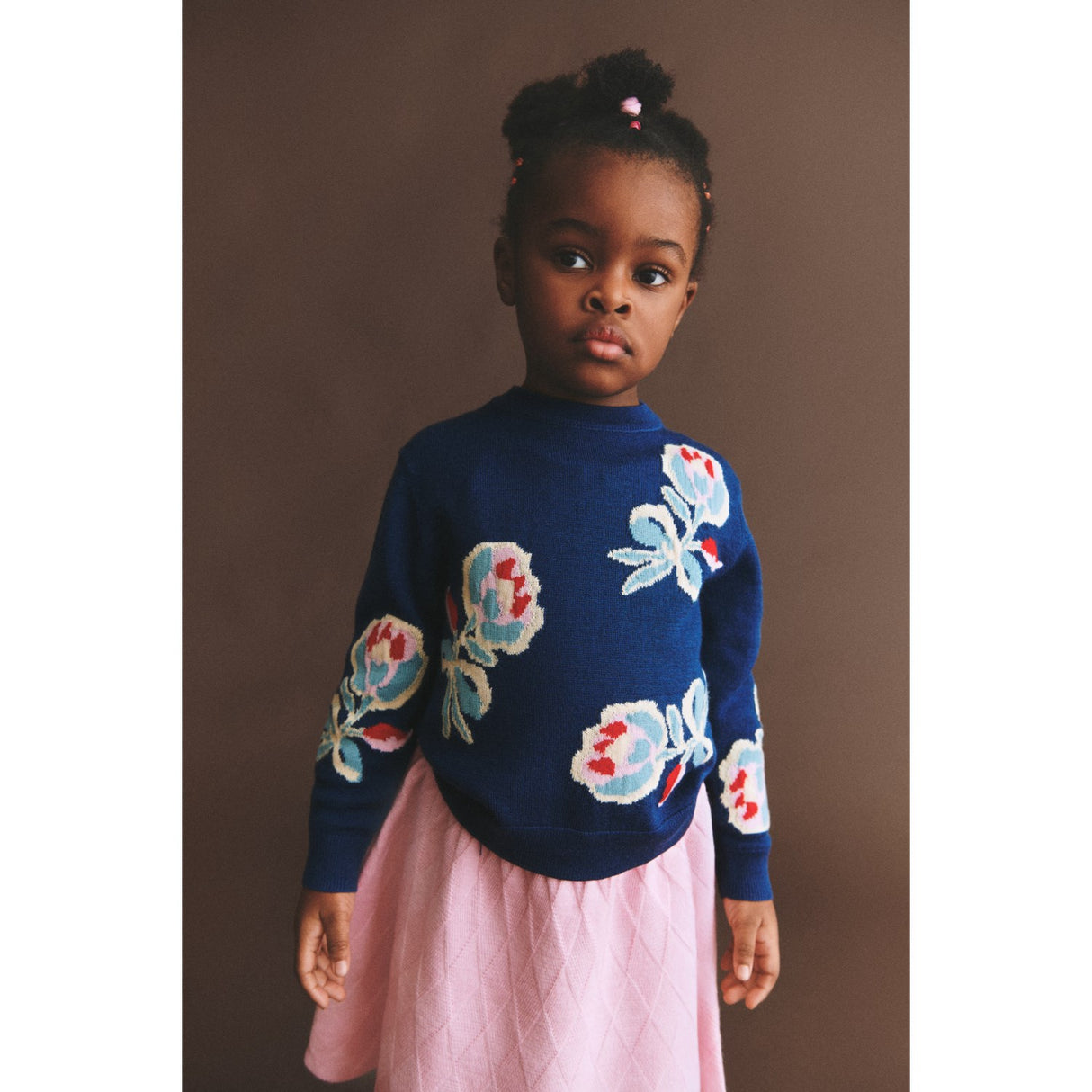 FUB Deep Indigo Baby Jaquard Crew