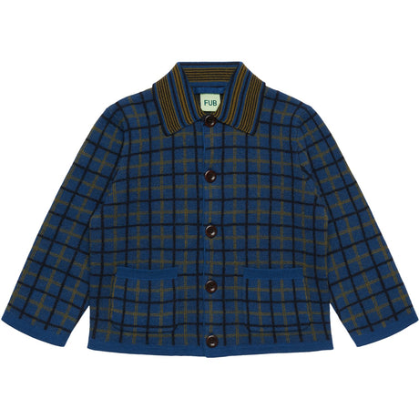 FUB Deep Indigo Felted Jakke