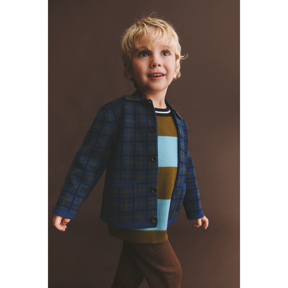 FUB Deep Indigo Felted Jakke