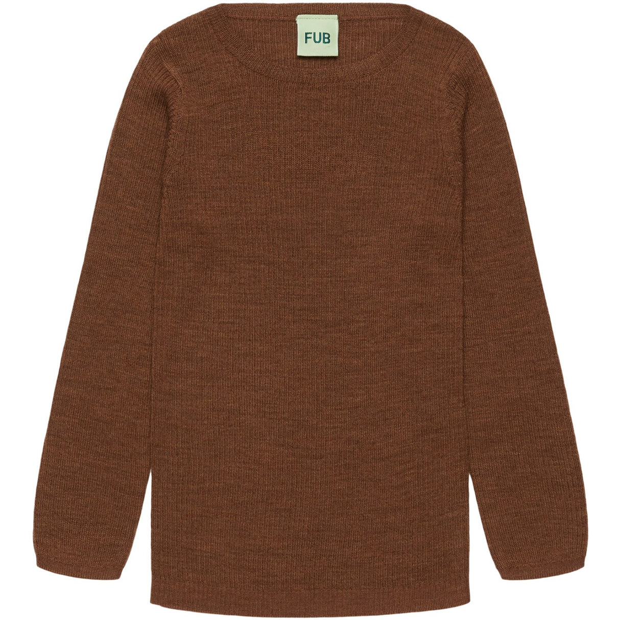 FUB Hazel Melange Rib Bluse