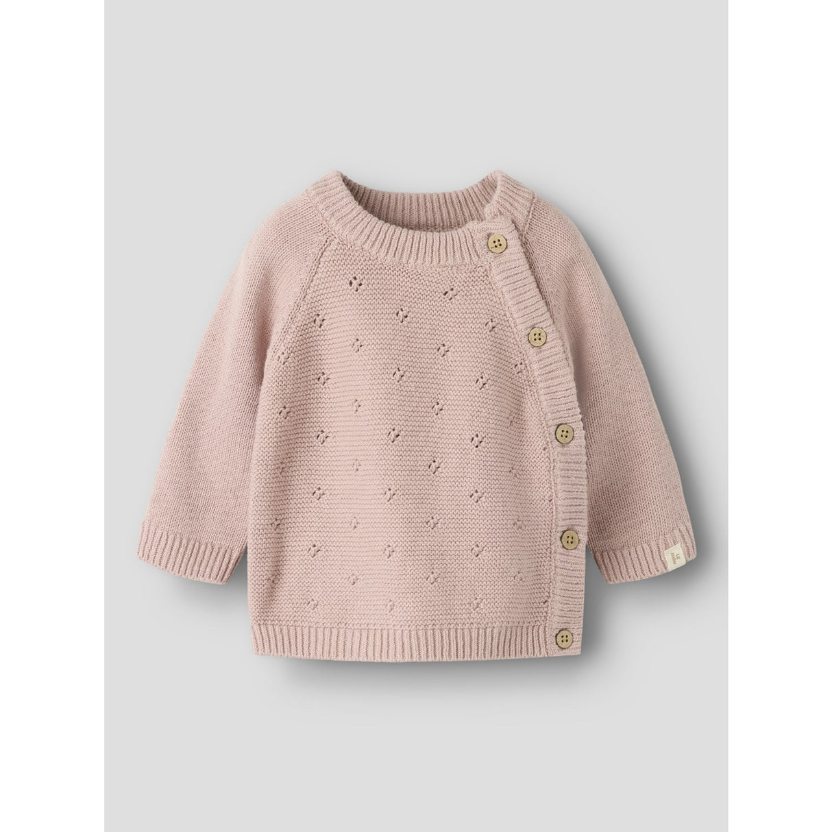 Lil'Atelier Adobe Rose Nbnlaguna Ls Omslags Strikk Lil