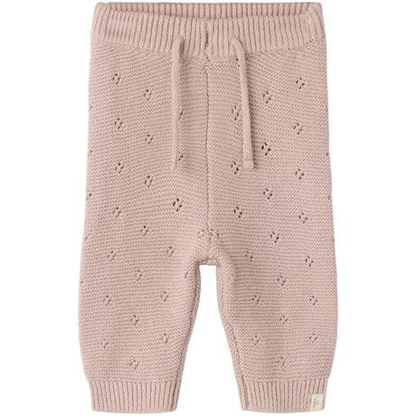 Lil'Atelier Adobe Rose Nbnlaguna Strikk Bukser Lil