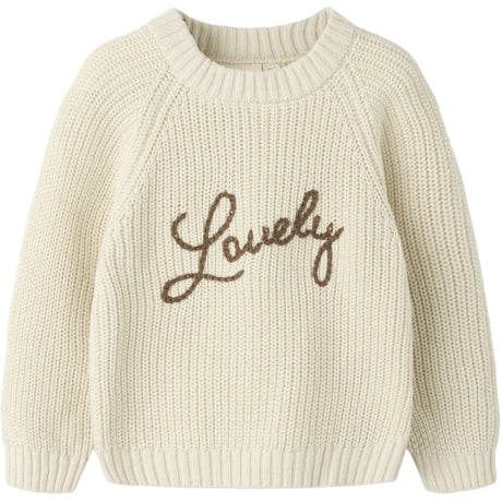 Lil'Atelier Turtledove Lovely Nmfemlen Emb Strikk Lil