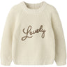 Lil'Atelier Turtledove Lovely Nmfemlen Emb Strikk Lil