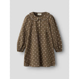Lil'Atelier Teak Nmfhulla Ls Loose Kjole Lil