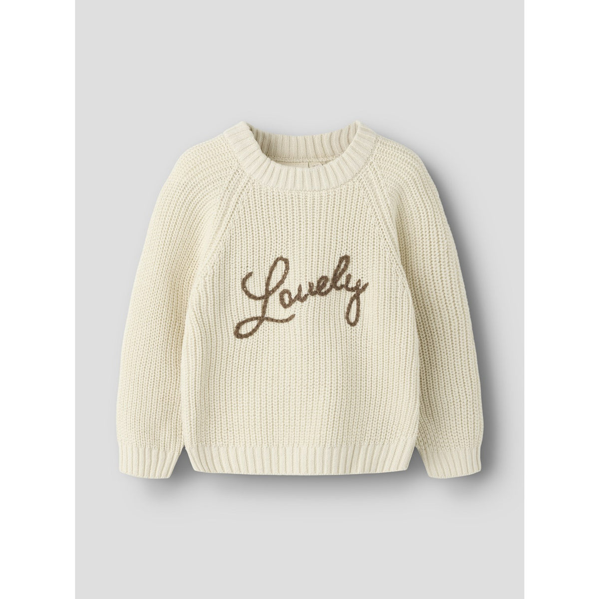 Lil'Atelier Turtledove Lovely Nmfemlen Emb Strikk Lil