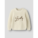 Lil'Atelier Turtledove Lovely Nmfemlen Emb Strikk Lil