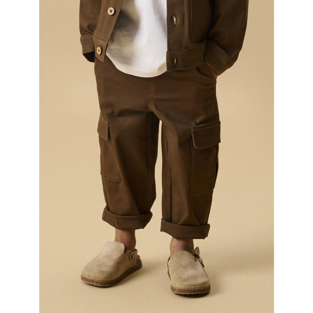 Lil'Atelier Teak Nmmrepa Cargo Twi Bukser 6004-Rp Lil